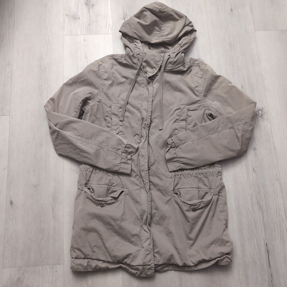 James Perse Utility Anorak Hooded Jacket Womens Size 2 Jacket